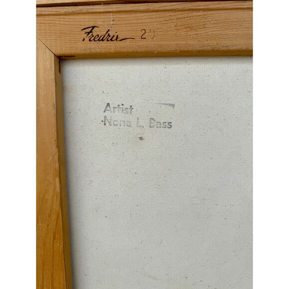 Original Still Life Sunflowers in a Basket Painting by Nona Bass - Picture 8 of 8